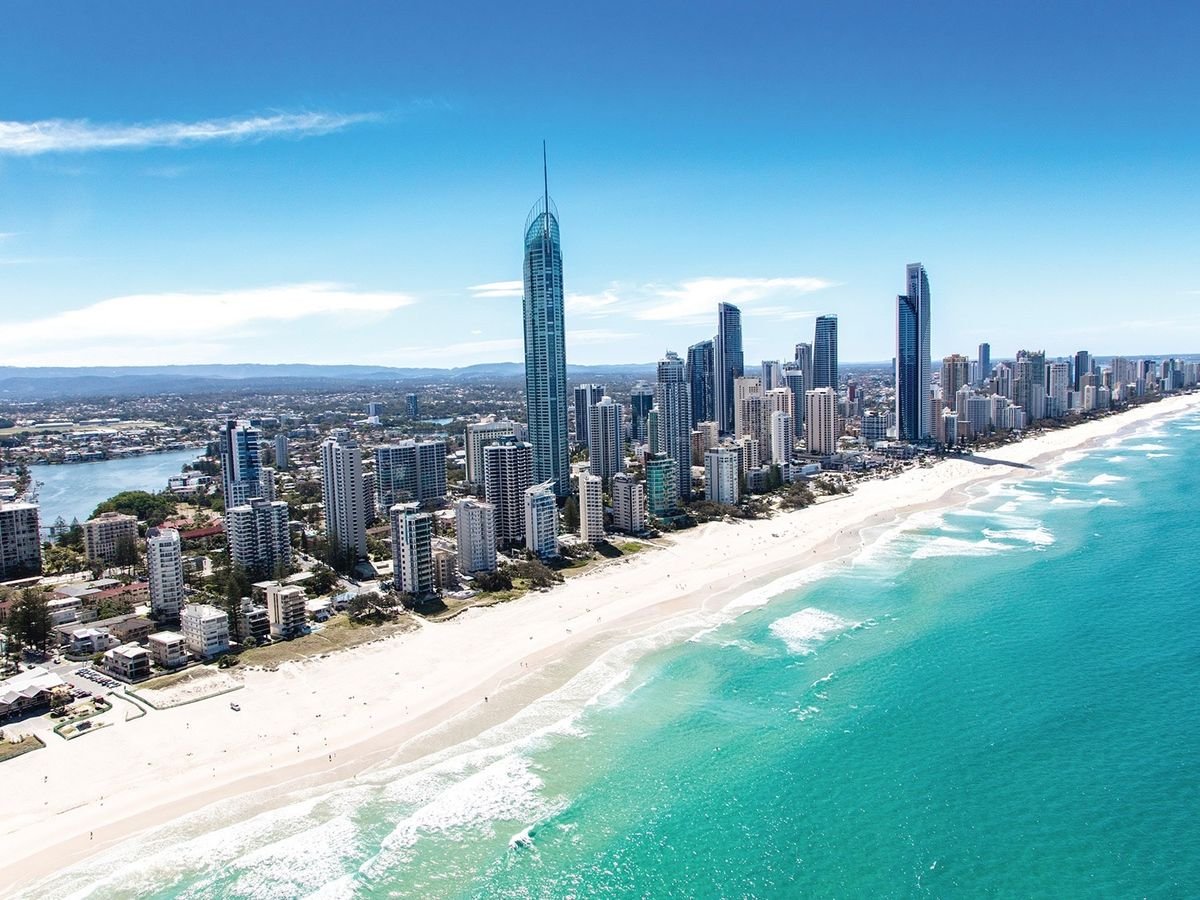 Gold Coast beach family
